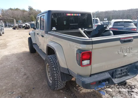 2020 Jeep Gladiator Overland 4X4 из США, поврежденный, VIN 1C6HJTFGXLL161827